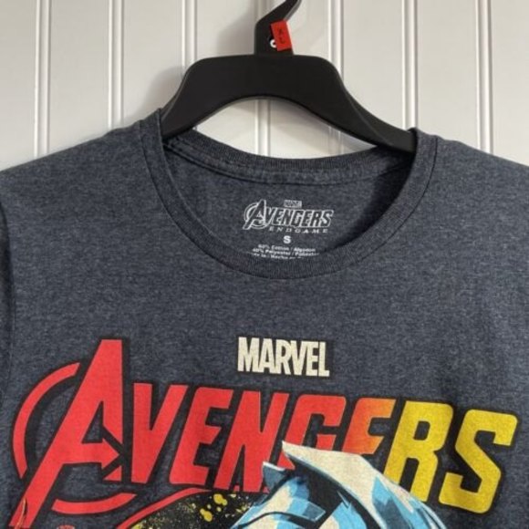 Marvel Avengers Endgame Thanos Short Sleeve Graphic T-Shirt Size Adult Small - Picture 4 of 7